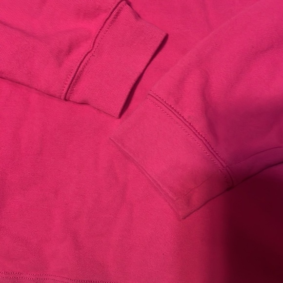 CALVIN Klein Pink Cropped‎ Sweatshirt - Picture 3 of 9